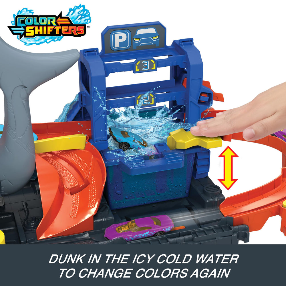 Hot Wheels warm water wash restores original deco for repeat color reveals.