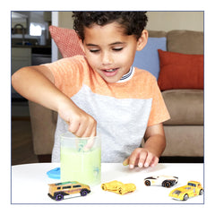Hot Wheels Color Reveal 2-Pack initial reveal with swirling water and new deco.