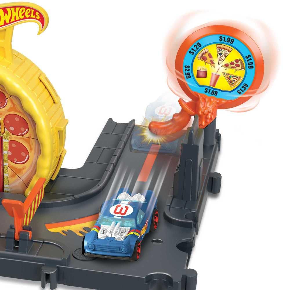 Hot Wheels included vehicle offers immediate racing fun out of the box.