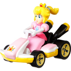 Die-cast Peach on track highlights durable, collectible play.