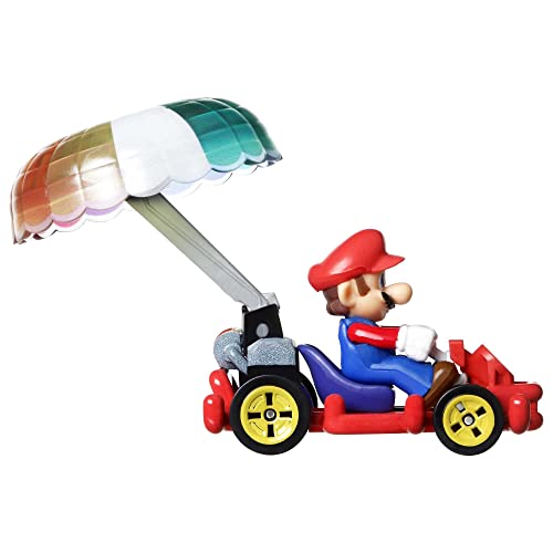 Hot Wheels Mario trio on display and play for kids and collectors.