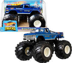 Hot Wheels Monster Truck oversized 1:24 scale ready for action-packed play and display.