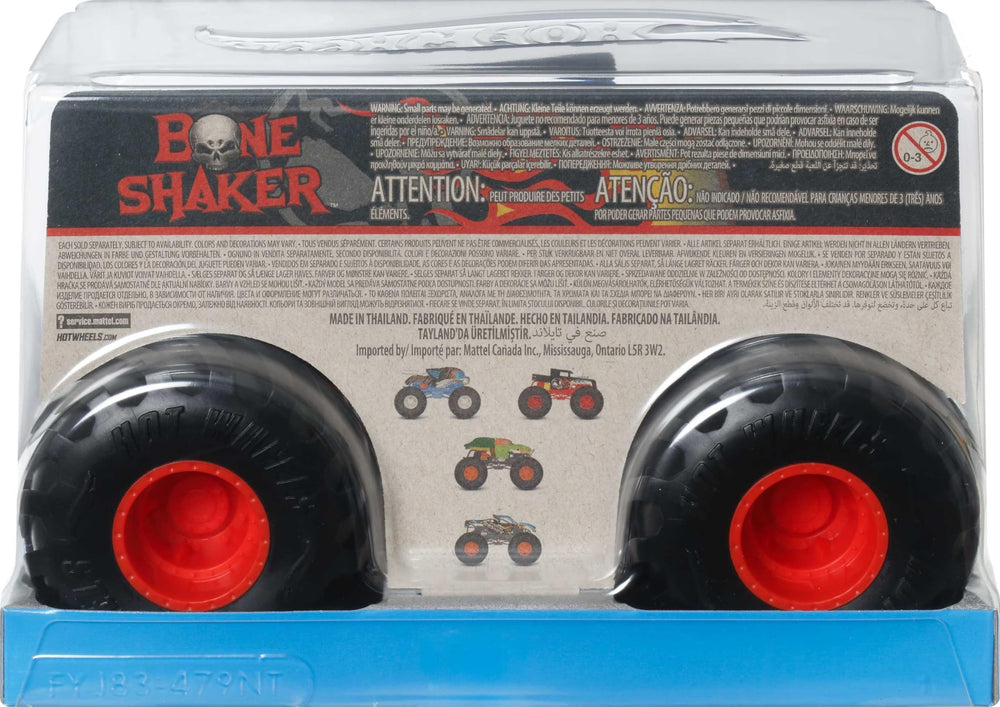 Hot Wheels Monster Trucks gift-ready packaging makes a perfect surprise for young fans and collectors.