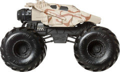 Hot Wheels Monster Trucks graphic detail showcases vibrant motifs and collectible appeal.