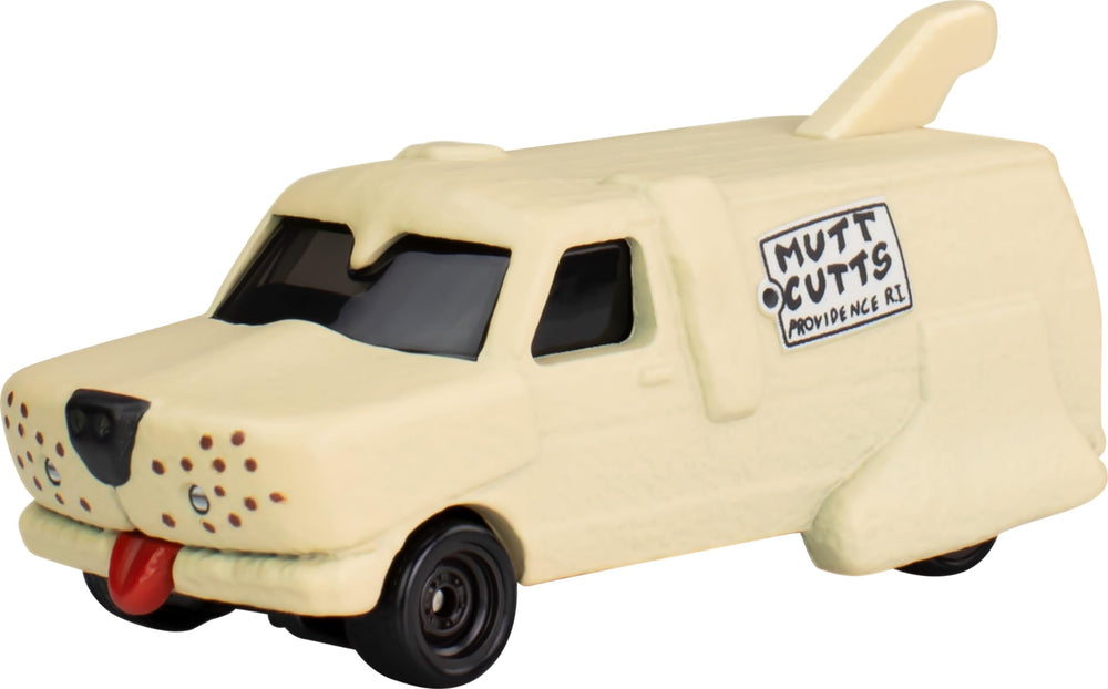 Hot Wheels Premium Pop Culture 1:64 side profile shows scale details for collectors.