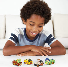 Hot Wheels RacerVerse Charlie driver Raptor ready for speedy chase play.