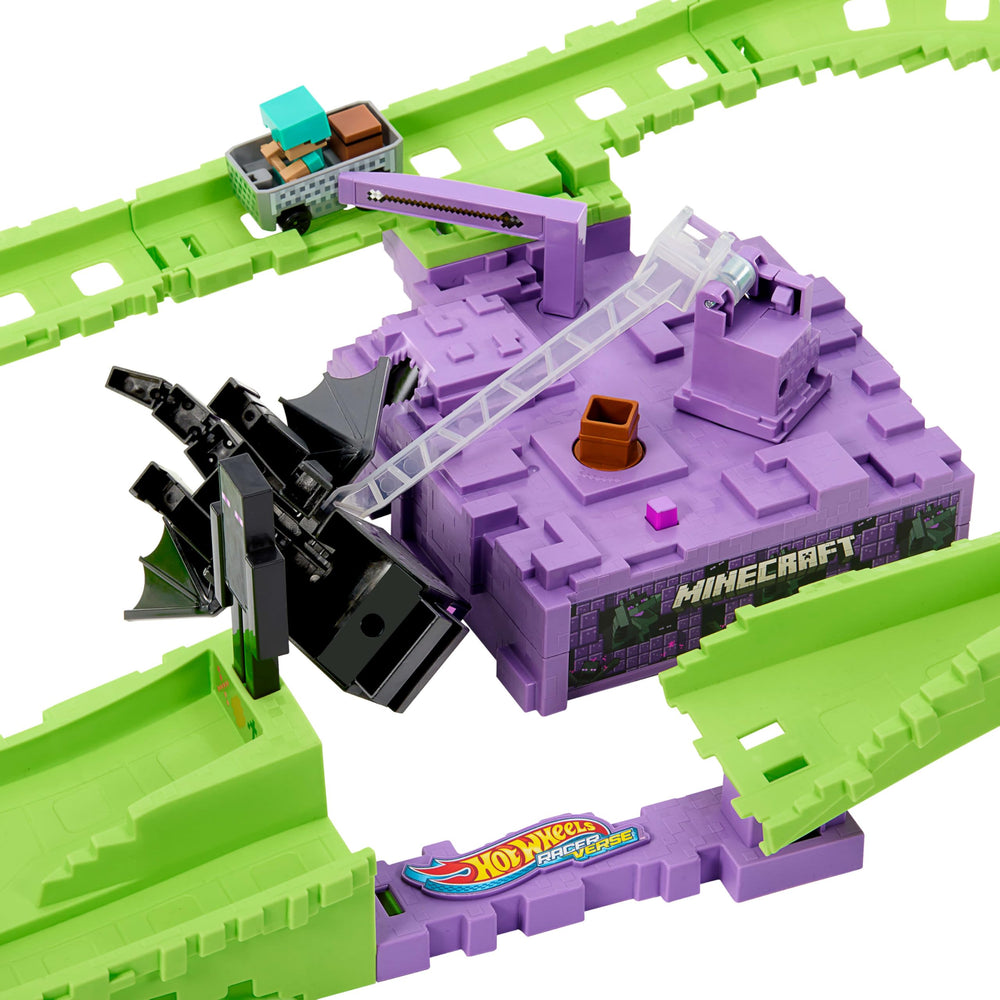 Hot Wheels RacerVerse six-lap defeat flip signals climactic finish.