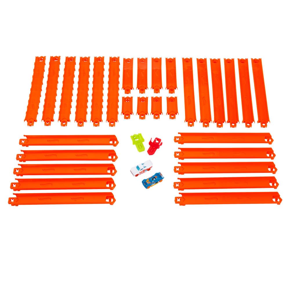 Hot Wheels Speed Snap Track 25 feet offering varied lengths for flexible setup