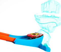 Hot Wheels Ice Crash Pack includes a 1:64 scale car for immediate racing.