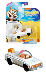Hot Wheels SpongeBob yellow bubble van for extra play options.