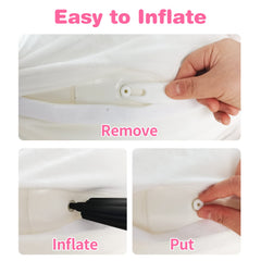 HotMax Noise-reducing plush cover reduces bounce sound indoors.