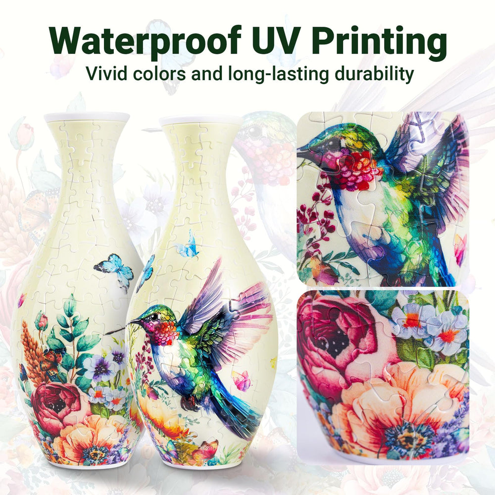 HOTPLACY 3D Puzzle Vase gift-ready packaging for special occasions