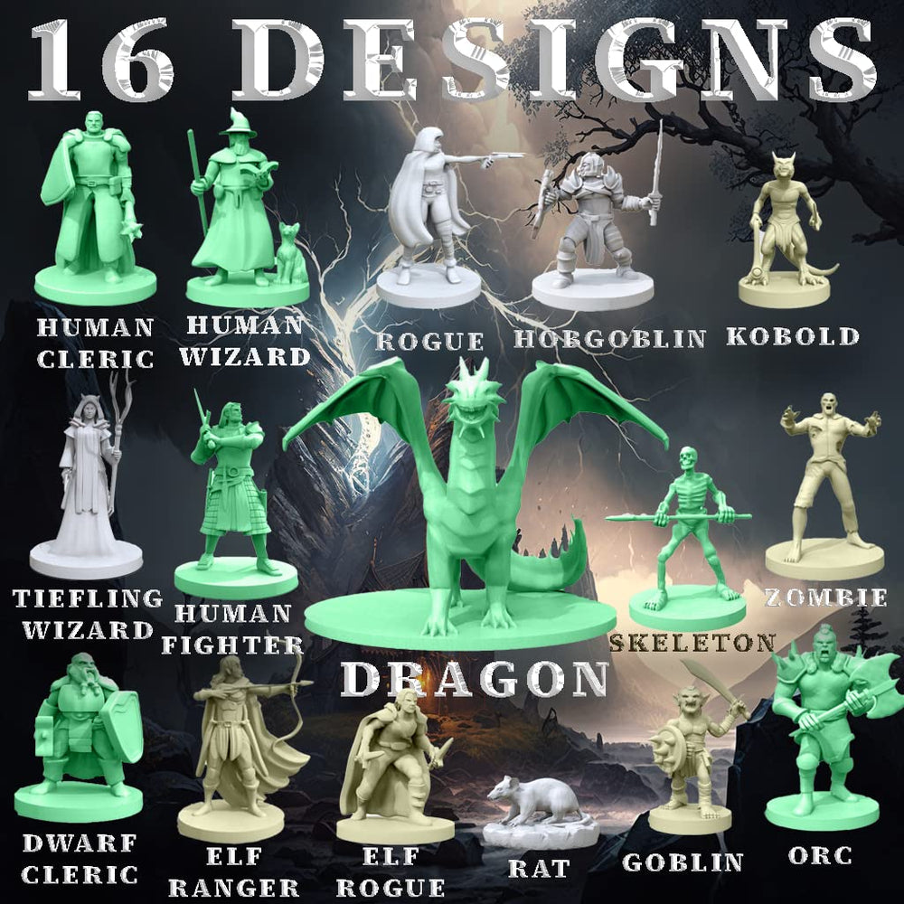 House of Bodian mythical heroes mini figure set—dragon figures for grand boss battles.