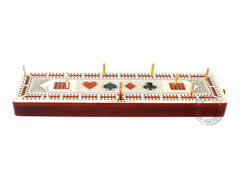 House of Cribbage 12.5-inch board ready for casual or serious games.