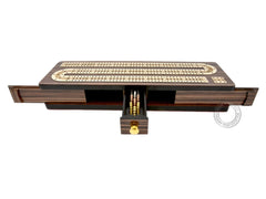 House of Cribbage board with 3 tracks for engaging games