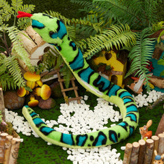 Houwsbaby durable plush snake perfect for travel and playtime.
