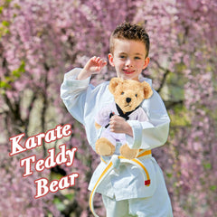Houwsbaby Taekwondo bear naptime companion, calming presence at bedtime.