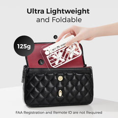 HOVERAir X1 foldable compact design for travel-friendly photography.