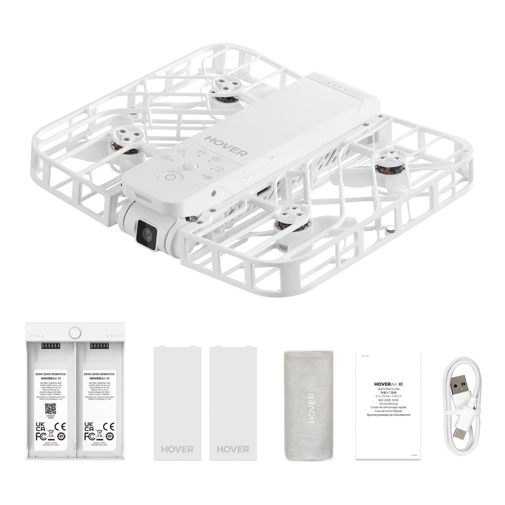 HOVERAir X1 drone palm takeoff for easy setup and quick shots.