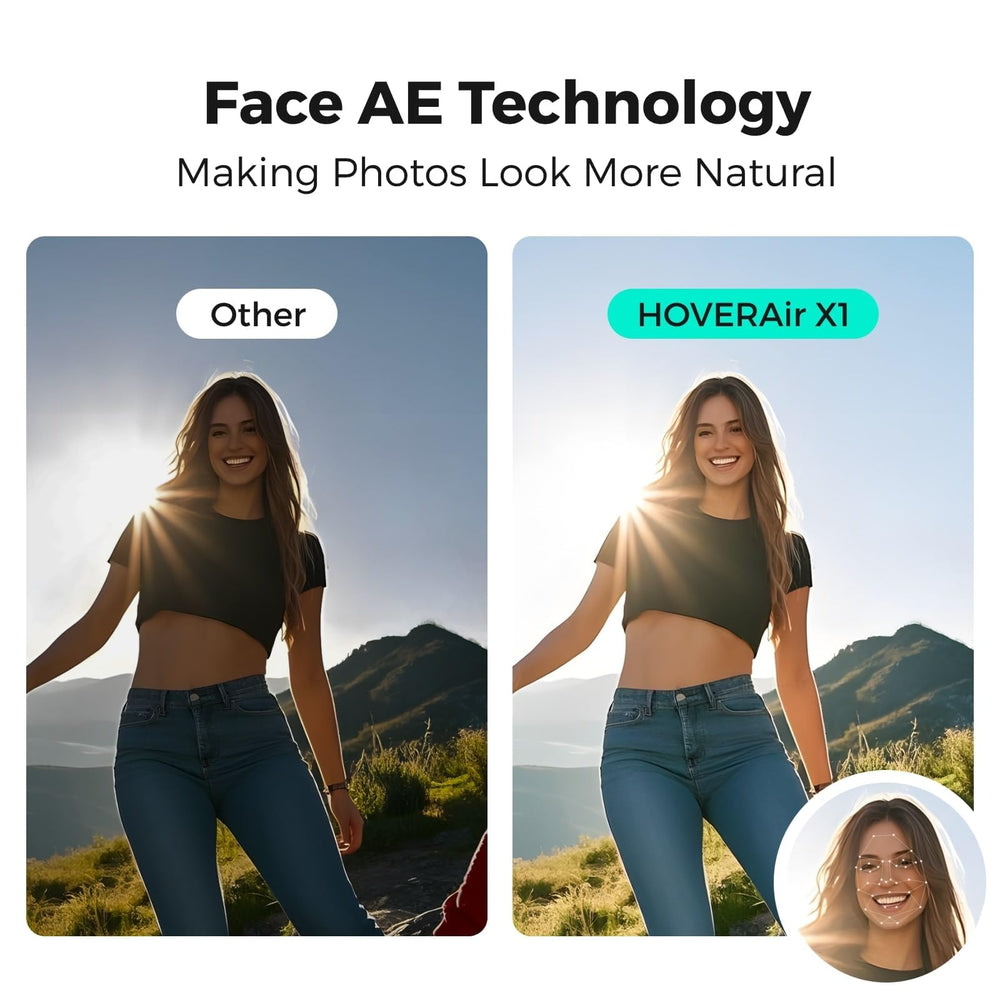HOVERAir X1 HDR video preserves color and detail on adventures.