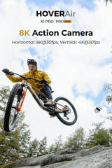 HOVERAir X1 Promax SmoothCapture 2.0 stabilizing action shots