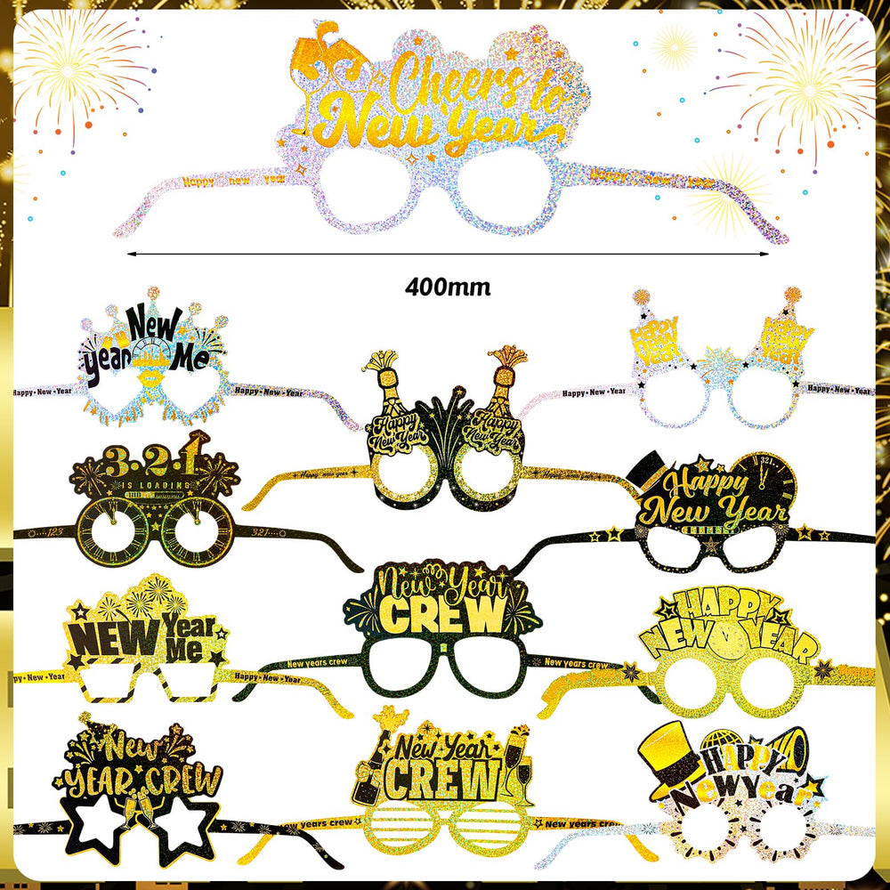 HOWAF New Year headbands glitter add sparkle and comfort for NYE celebrations.