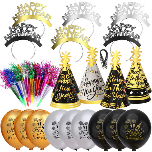 Howaf Happy New Year headband tiara enhances festive photos