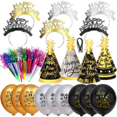 Howaf Happy New Year headband tiara enhances festive photos