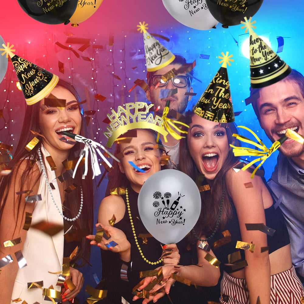HOWAF NYE photo props kit boosts guest smiles