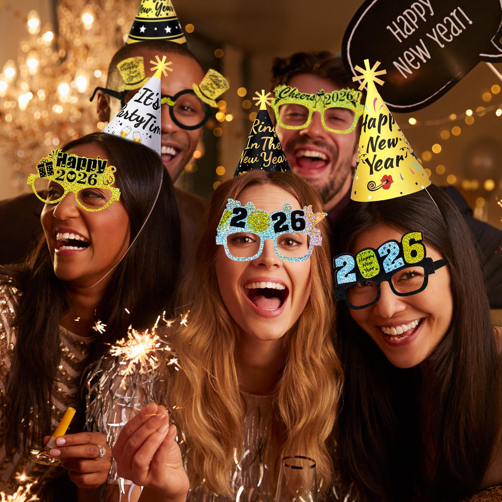 HOWAF party favors elevate photo booths and group photos.