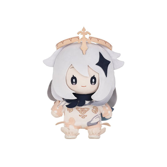 Hoyoverse Genshin Paimon plush face close-up, ultra-soft cuddle material for fans
