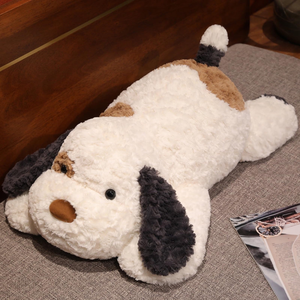 Hronsa gift-friendly weighted dog plush suitable for kids and teens.