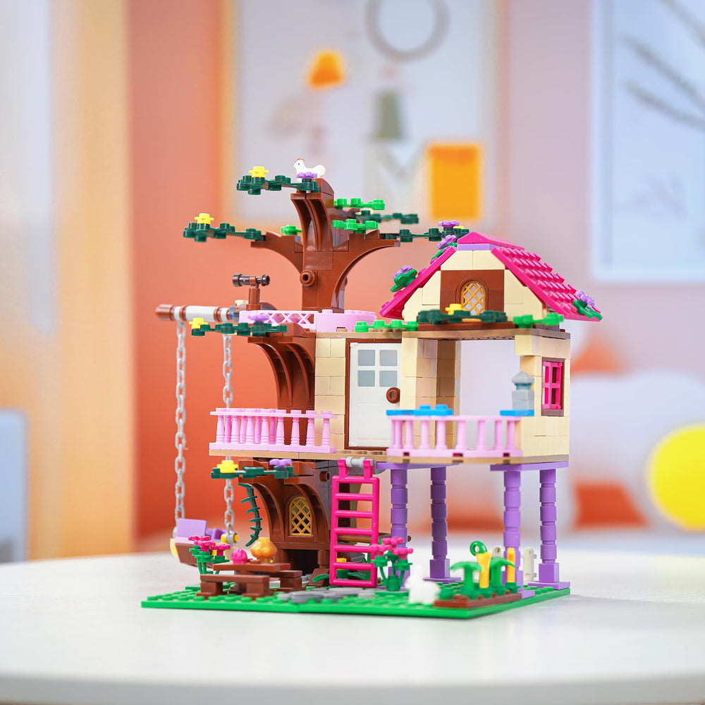 Durable, stylish HSANHE tree house design adds lasting decor to rooms.