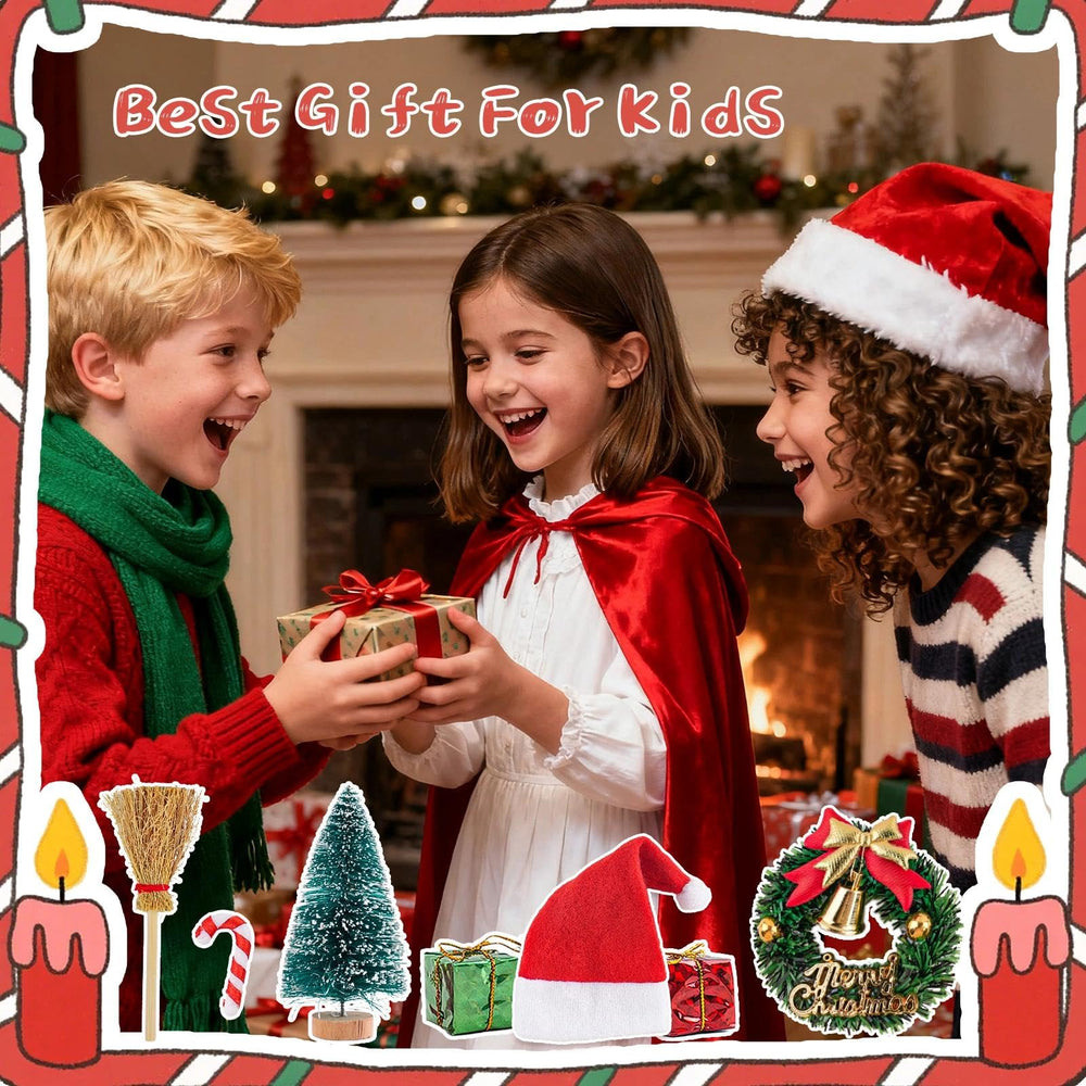 HSJH sleigh accessory enhances wintry miniature displays.