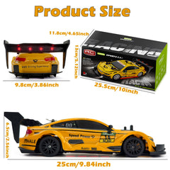 HTURCCOP RC drift car in indoor track action for versatile play