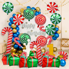 HTZNHXT self-sealing foil balloons enable quick setup and tidy storage.