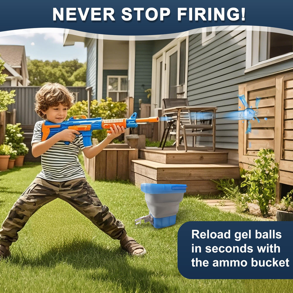 HUAFUNWIN Collapsible Gel Ball Bucket tactical series color aids quick ID