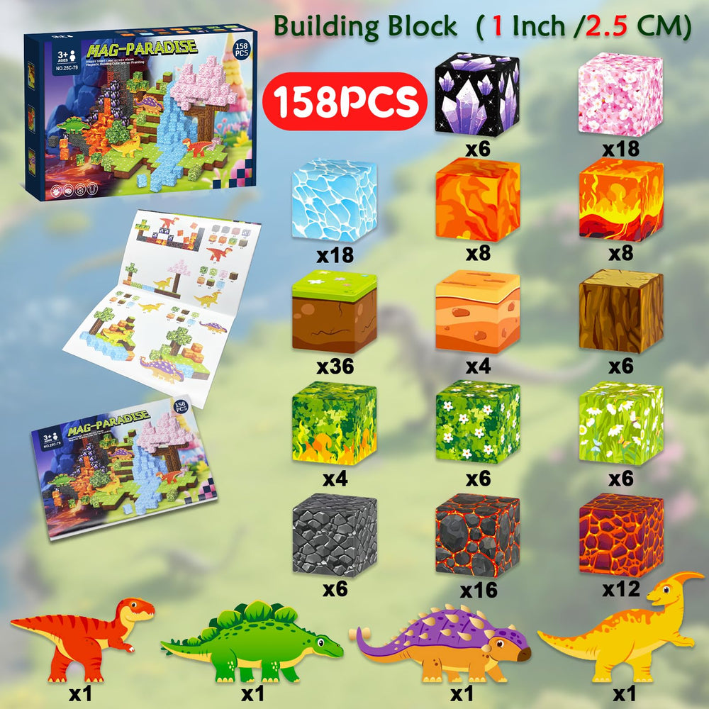 Durable ABS material with rounded edges keeps tiny fingers safe during play.