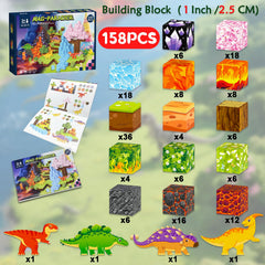 Durable ABS material with rounded edges keeps tiny fingers safe during play.