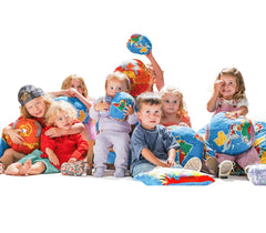 Hugg-A-Planet Baby Earth travel-ready plush for little trips.