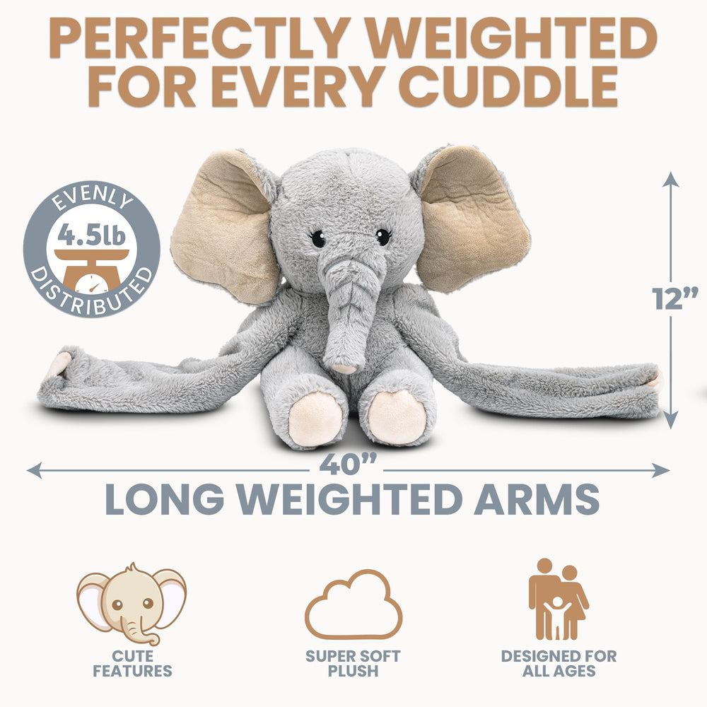 Hathi Elephant plush in premium soft fabric for cozy cuddles
