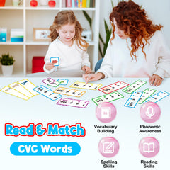 HugHush travel-ready learning kit for on-the-go phonics.