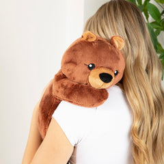 HUGIMALS Darby the Bear gift-ready display for comforting presents