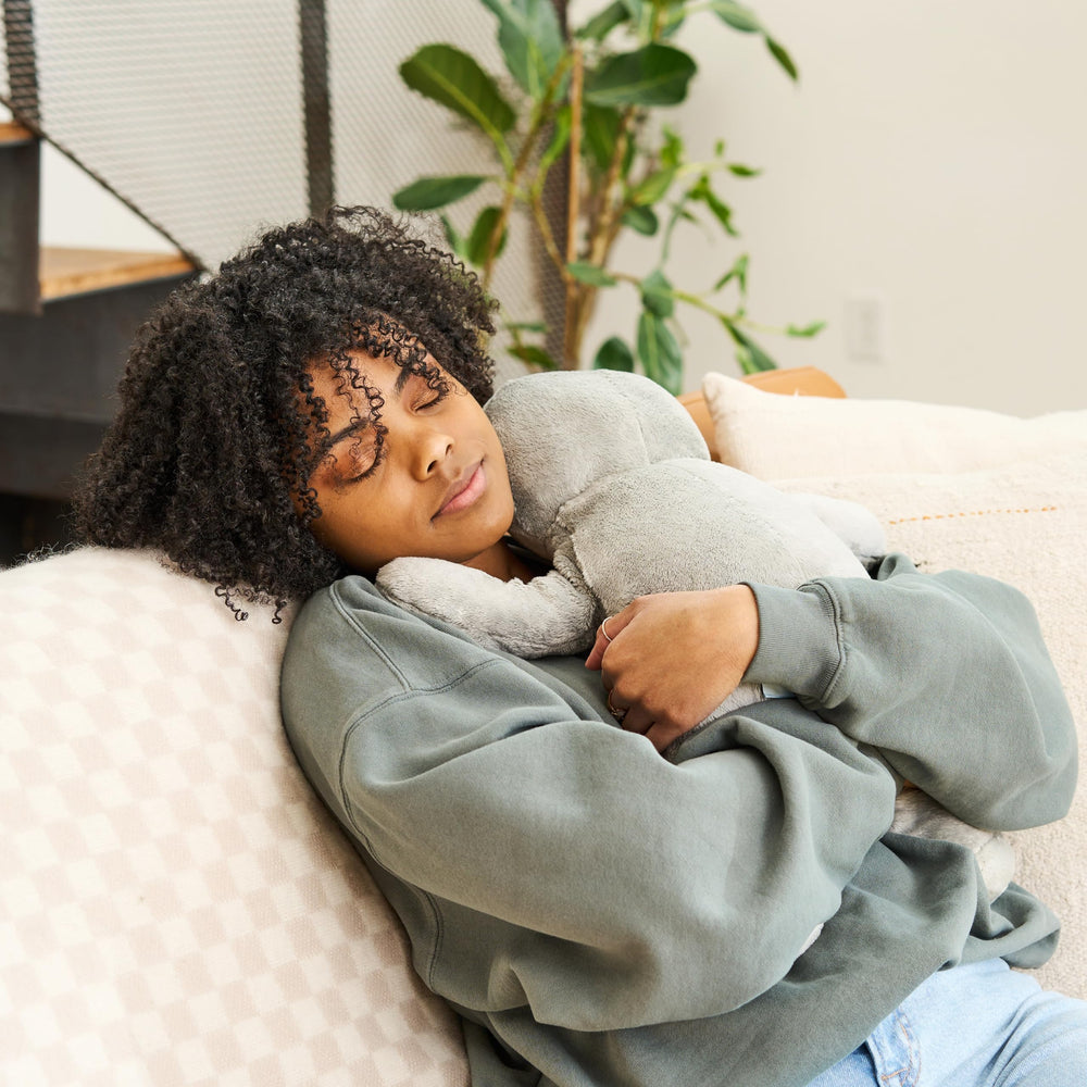 Hugimals Sam the Sloth washable outer plush stays clean after daily use.