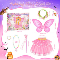 HUITEM fairy tutu dress combines soft fabric with glow accents