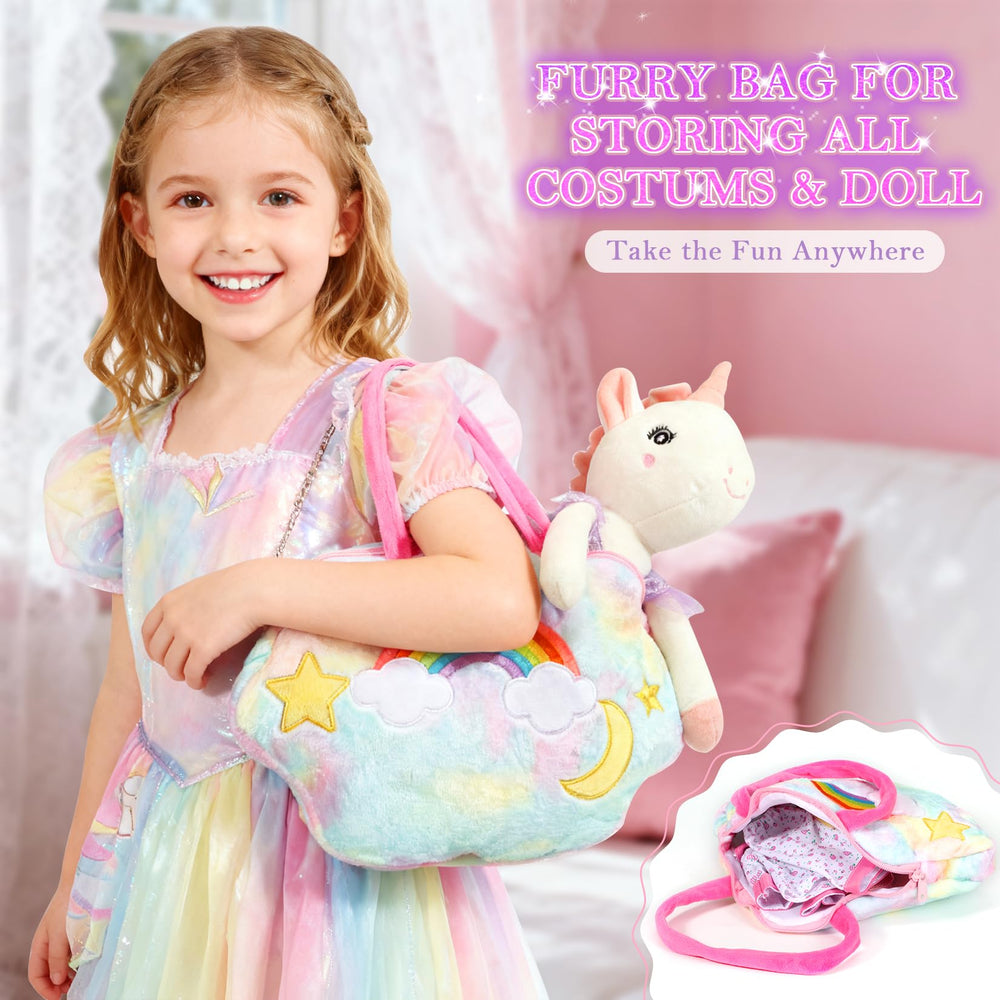 HUITEM dress-up play sparks creativity and storytelling in little girls.