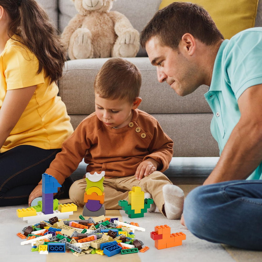 HUIZDQ bricks inspiring imaginative play with friends