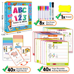 Hulupiggy ABC 123 gift set as a thoughtful learning present for kids.