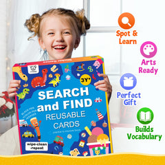 Hulupiggy Search and Find eight double-sided pages – versatile themes spark curiosity.