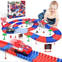 Humzo Spider Tracks: two spider cars on a colorful track for imaginative play